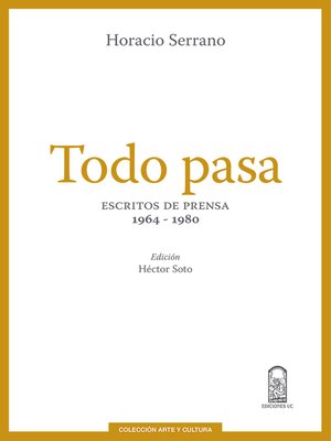 cover image of Todo pasa